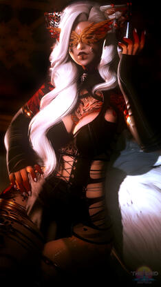 「Night of the Gilded Masque 2025 • Foxanne Kyubiko」